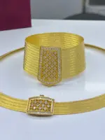 925 Sterling Silver - 13-5 Row Princess Trabzon Woven Set