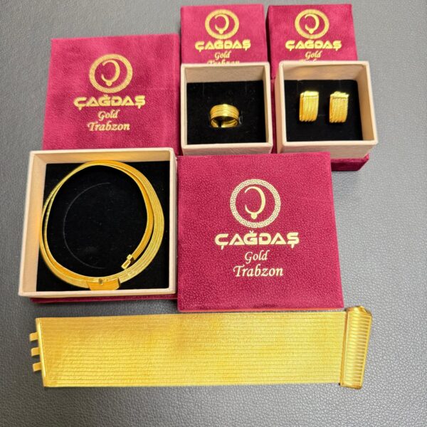 925 Sterling Silver - 19-Piece Trabzon Woven Set