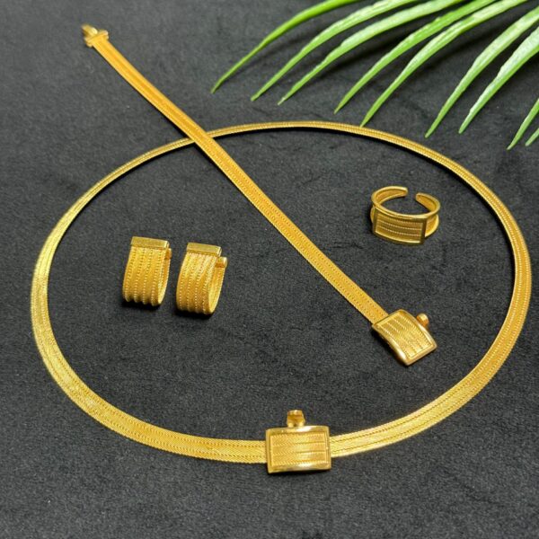 925 Sterling Silver - 3-Piece Trabzon Woven Set