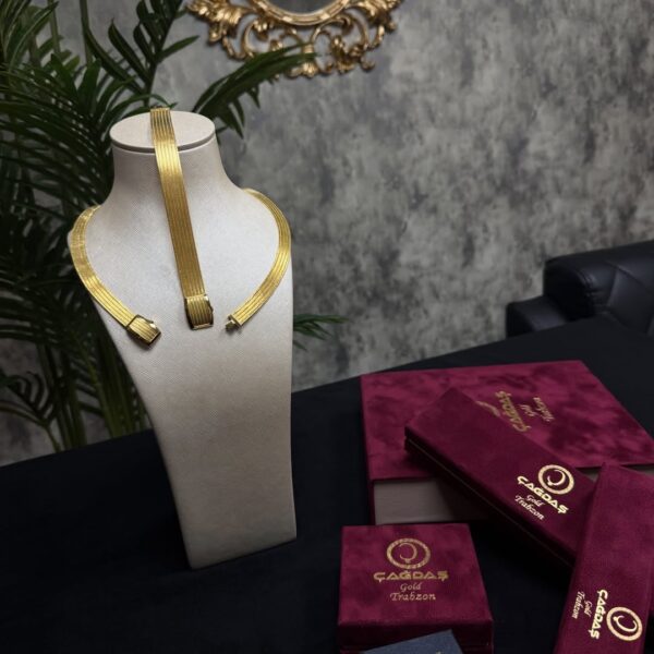 925 Sterling Silver - 7-5 Trabzon Woven Set
