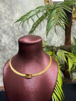 925 Sterling Silver - 3-Row Trabzon Woven Necklace