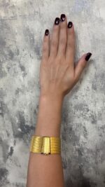 925 Sterling Silver – 13-Row Trabzon Woven Bracelet - Görsel 5