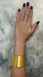 925 Sterling Silver – 19-Row Trabzon Woven Bracelet - Görsel 5