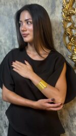 925 Sterling Silver – 19-Row Trabzon Woven Bracelet - Görsel 3