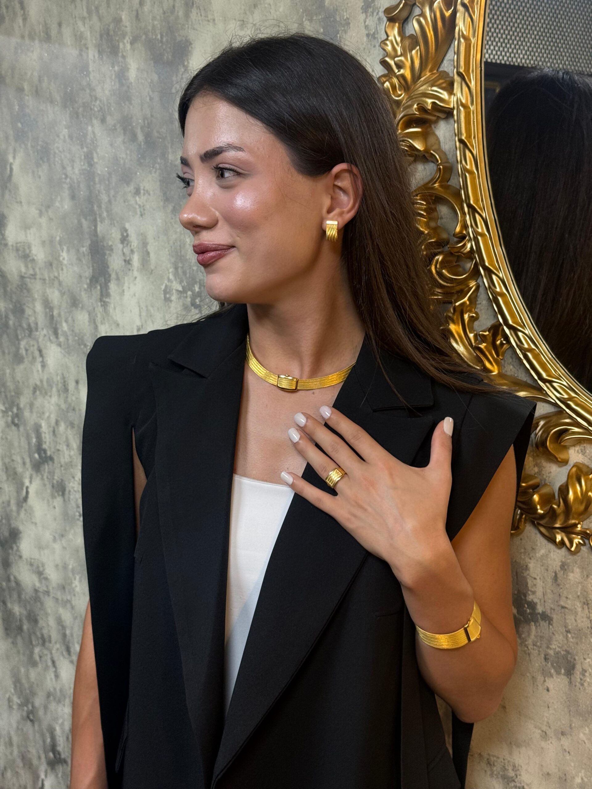 WhatsApp-Image-2026-09-03-at-22.57.24-3-scaled-1.jpeg 925 Sterling Silver – 9-Row Trabzon Woven Jewelry Set with Earrings & Ring - Görsel 1