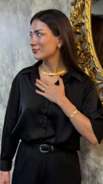 925 Sterling Silver – 5/5-Row Trabzon Woven Full Stone Jewelry Set with Earrings & Ring